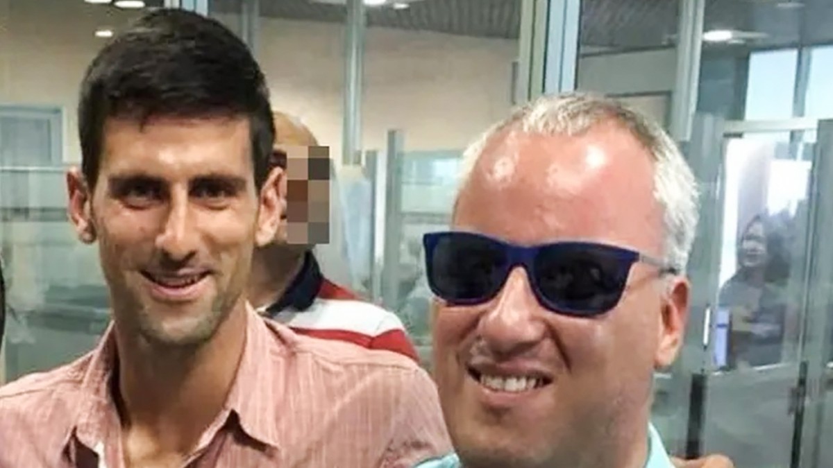 Novak Đoković i Saša Matić