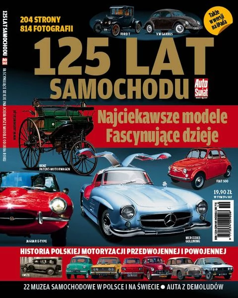 125 lat motoryzacji w albumie tygodnika "Auto Świat"