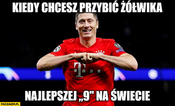 Robert Lewandowski zachwycił w meczu Bayer - Bayern. Zobacz memy