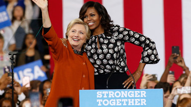 Michelle Obama i Hillary Clinton po raz pierwszy razem w kampanii