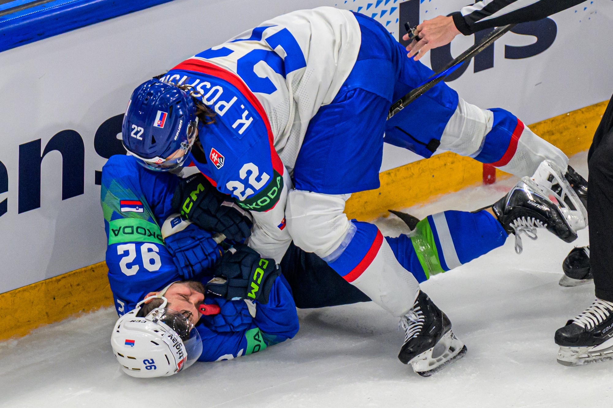 Kristián Pospíšil (Slovensko) a Anže Kuralt (Slovinsko). 