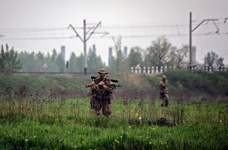 Ukraińska armia pod Słowiańskiem