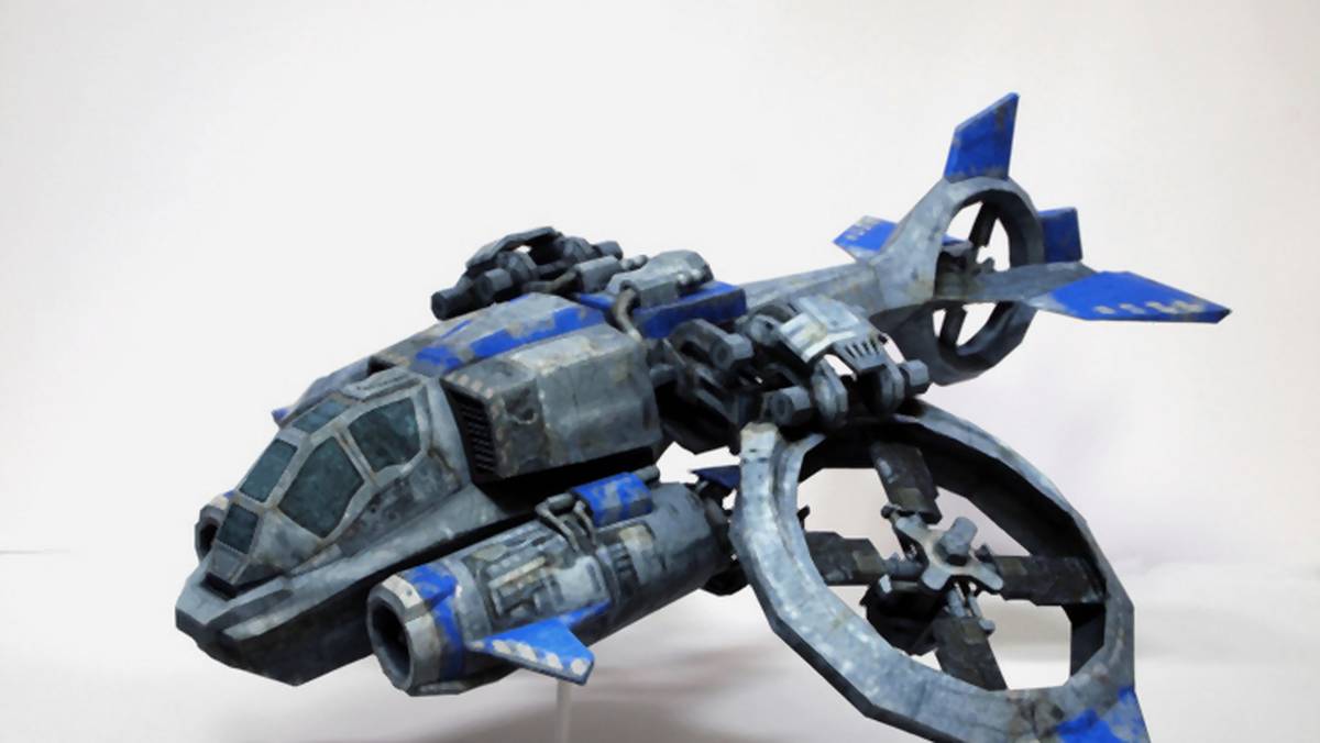 Papierowe modele ze StarCrafta 2 – także na twojej półce