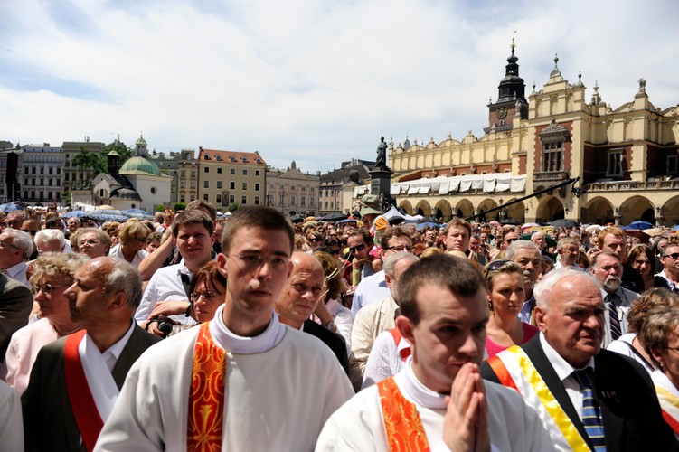 Procesja Bożego Ciała w Krakowie