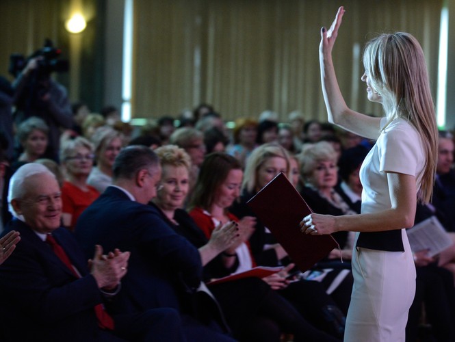 Kandydatka SLD na prezydenta Magdalena Ogórek na Sejmiku Kobiet Lewicy