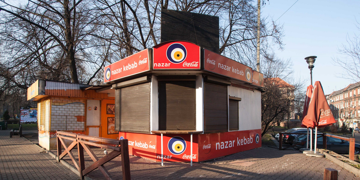 Zamknięcie kebabu Nazar Kebab w Katowicach