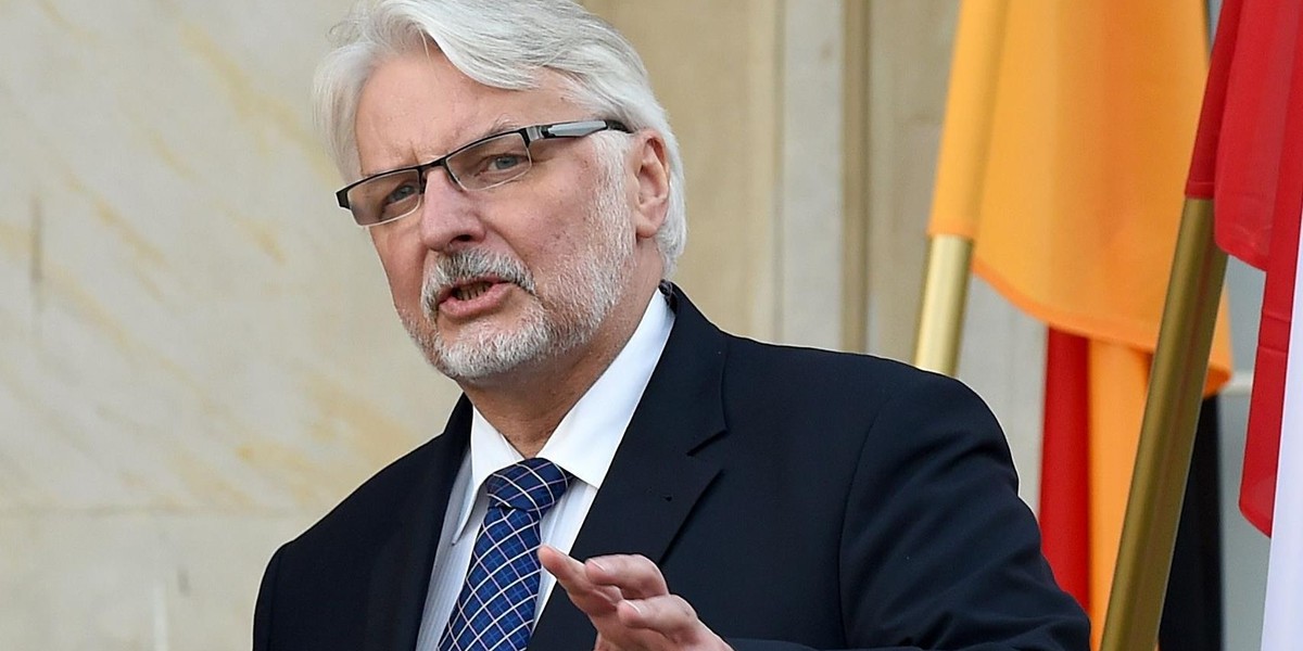 Waszczykowski porównał się do... Stwórcy!