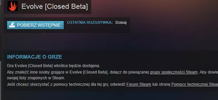 Masz Left 4 Dead lub Bioshock: Infinite? Jeśli tak, będziesz mógł jutro sprawdzić Evolve na pececie