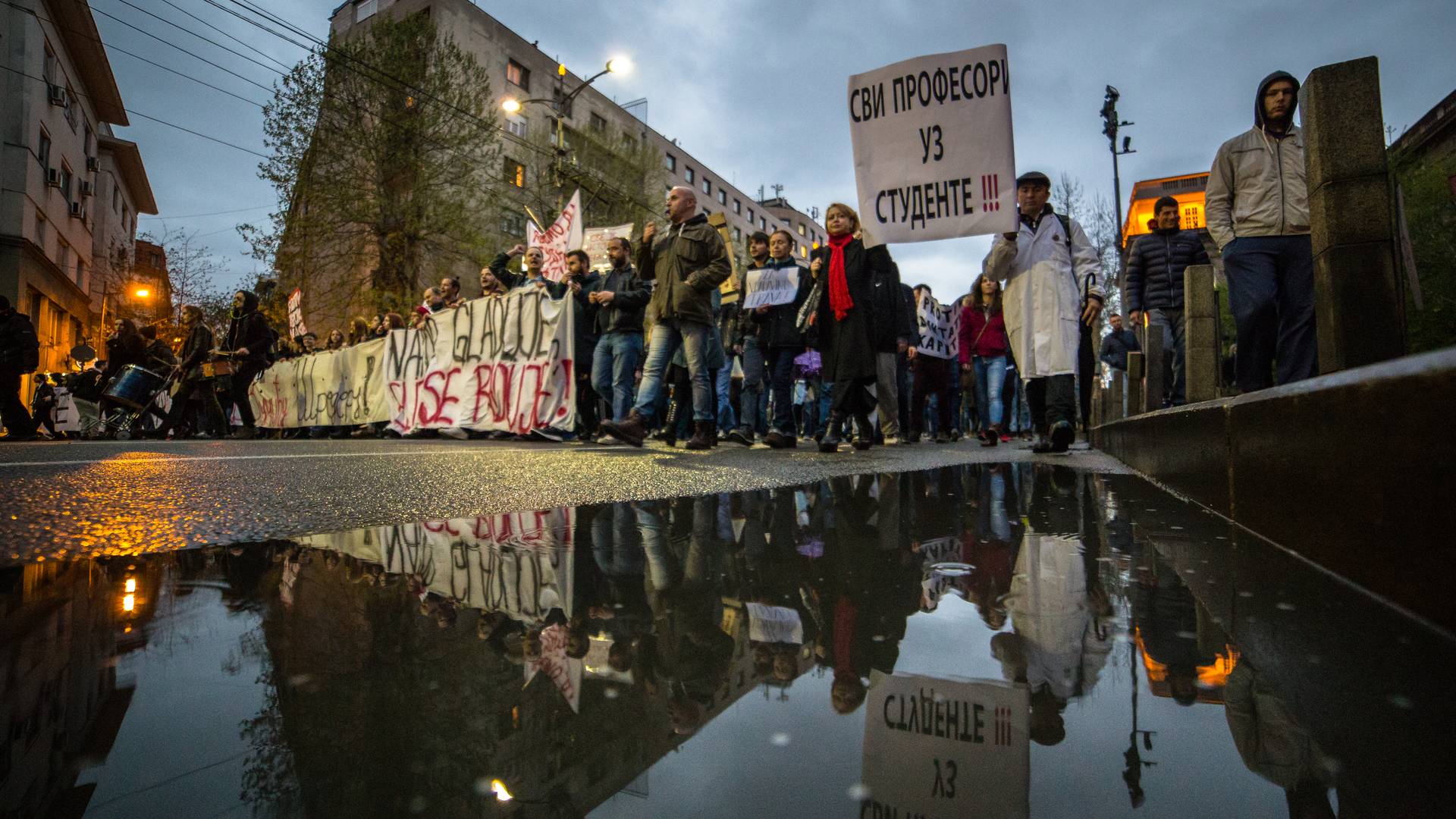 Najlepša posledica protesta ponavlja se već danima