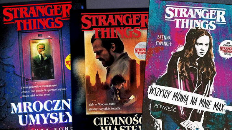 Książki i komiksy w uniwersum "Stranger Things"