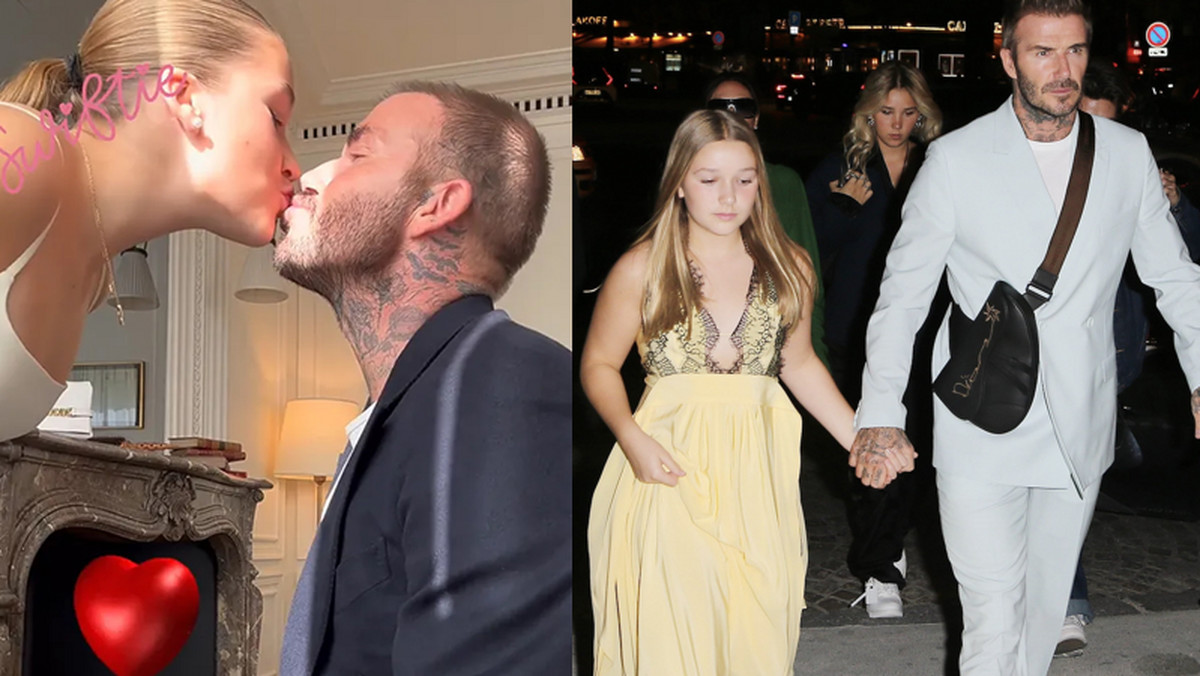 Beckham w ogniu krytyki za filmik z córką. Poszło o pocałunek