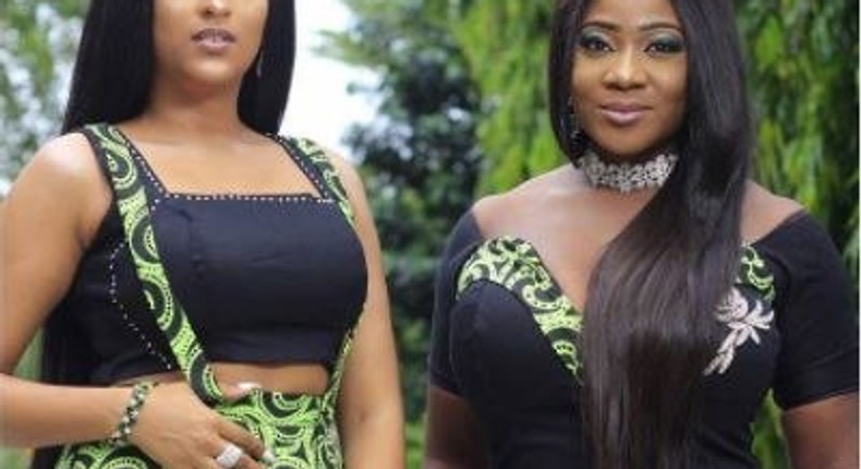 Juliet Ibrahim and Mercy Johnson