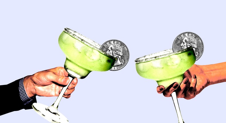 You may think cocktails have gotten pricey, but you're probably not spending $400 on one drink.iStock; Rebecca Zisser/BI