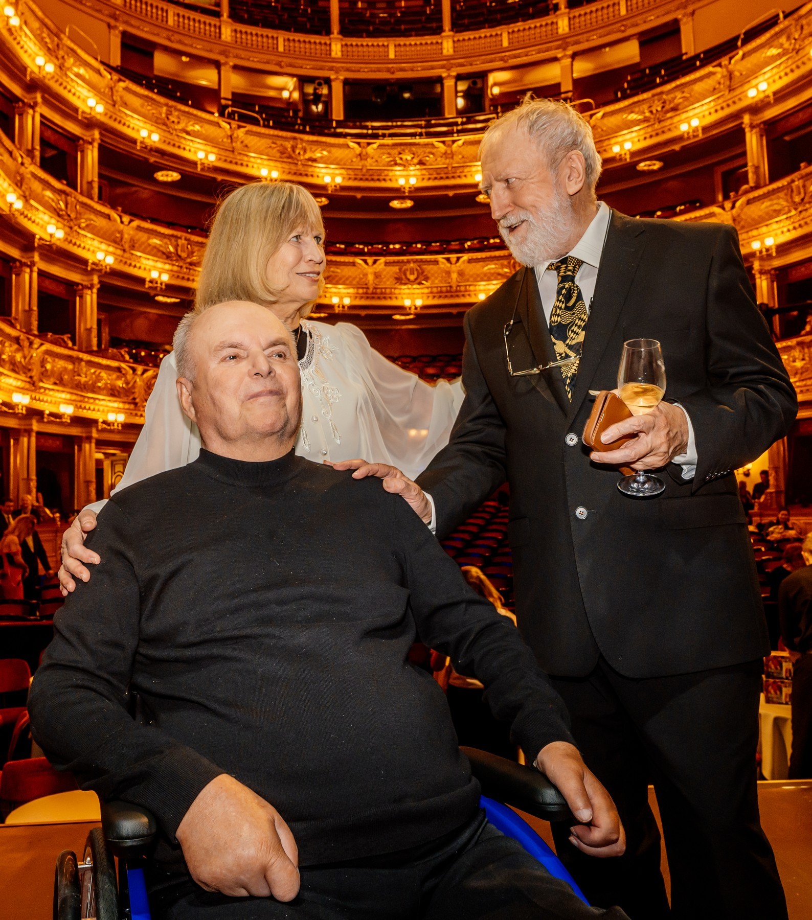 Český herec Alfred Strejček. 