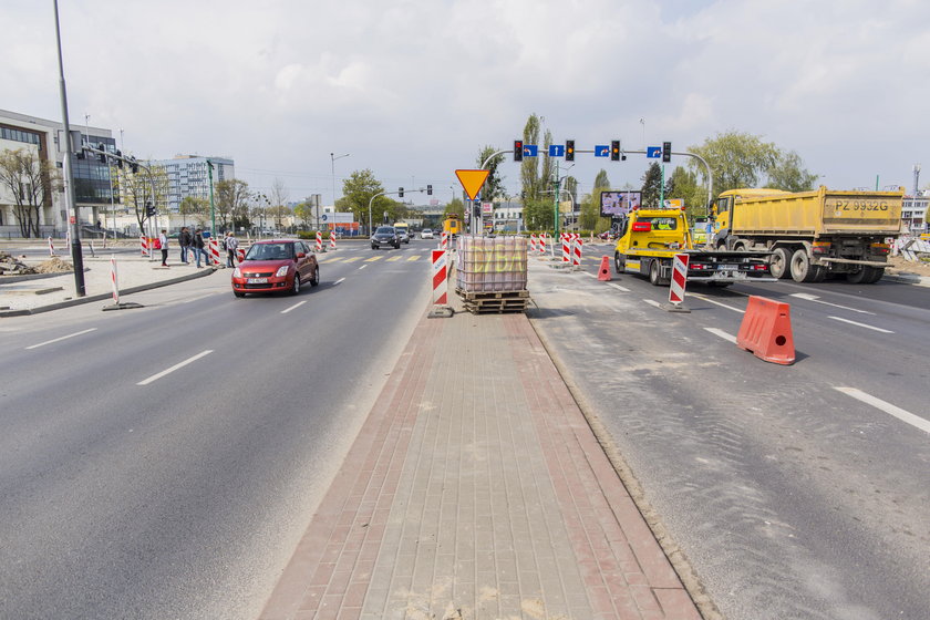 Będą utrudnienia na Jana Pawła II i Baraniaka