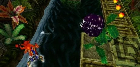 Screen z gry "Crash Bandicoot 2: Cortex Strikes Back"