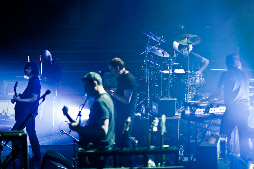 Steven Wilson w krakowskiej Hali Wisły (fot. Monika Stolarska / Onet.)