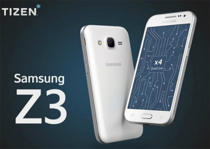 Samsung Z3 z systemem Tizen