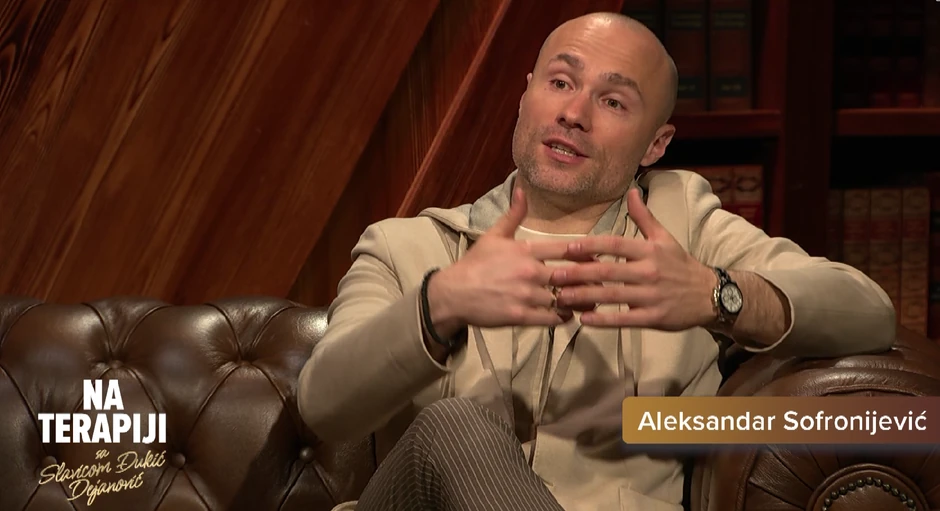 Aleksandar Aca Sofronijević, emisija "Na terapiji sa Slavicom Đukić Dejanović"