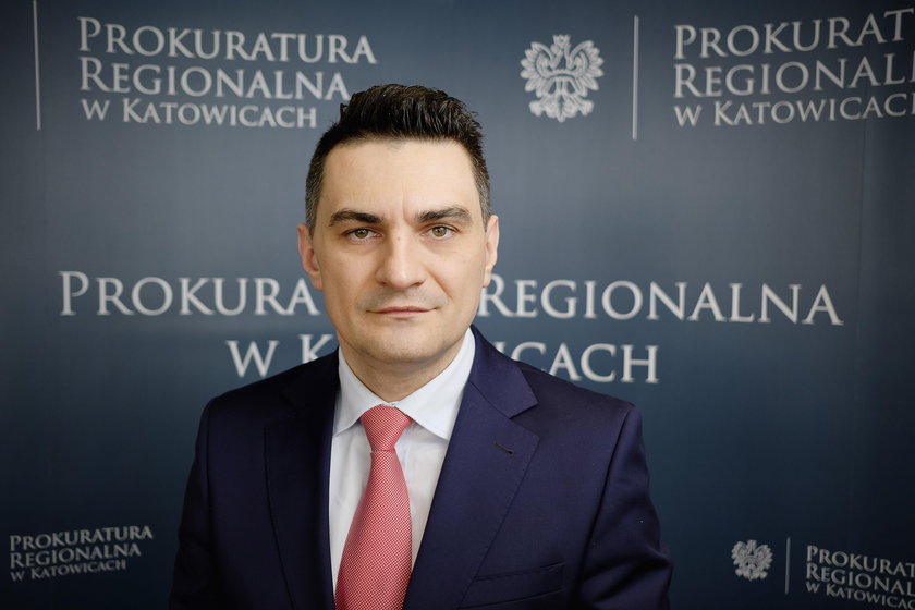 Prokurator Waldemar Łubniewski, z Prokuratury Regionalnej w Katowicach