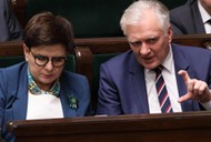 Beata Szydło Jarosław Gowin