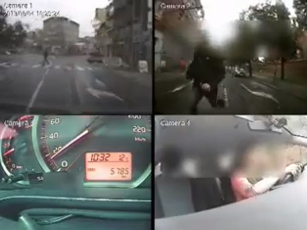 W Rybniku kursantka oblała egzamin na prawo jazdy i porwała auto. WIDEO +18