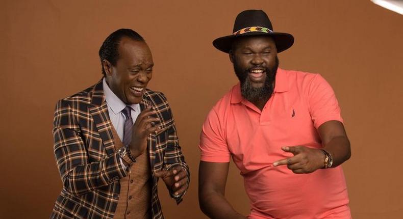 Hot 96 Radio Presenters Jeff Koinange and Nick Odhiambo