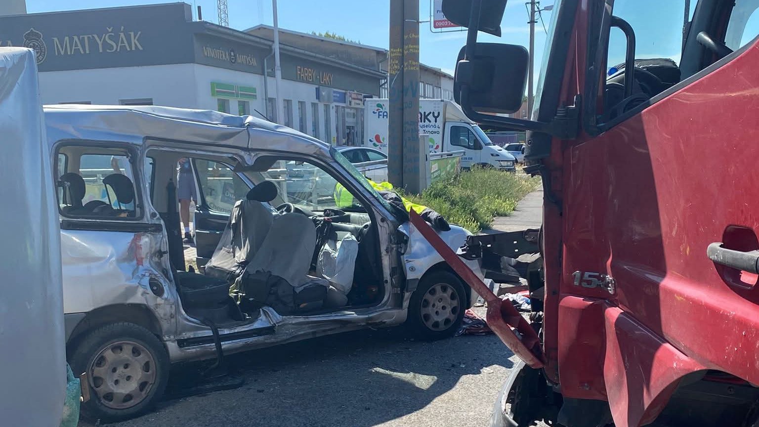 Tragická nehoda na križovatke v Trnave