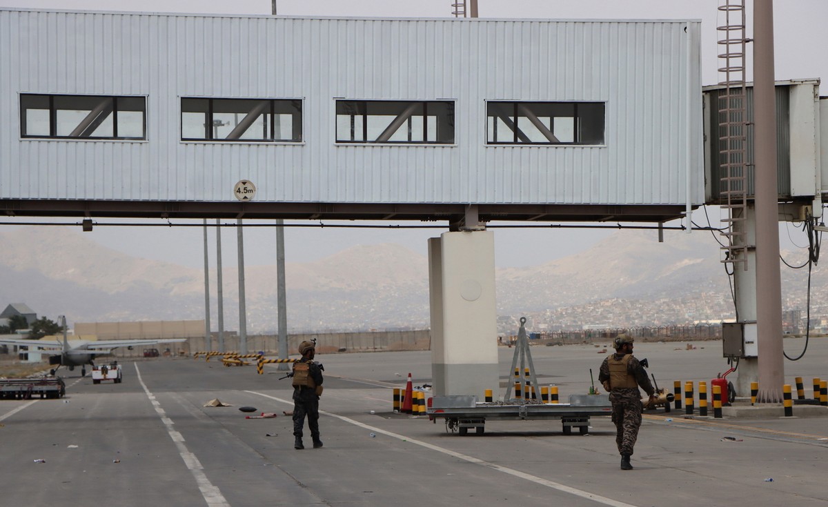 Afganistan, lotnisko w Kabulu EPA/STRINGER Dostawca: PAP/EPA.