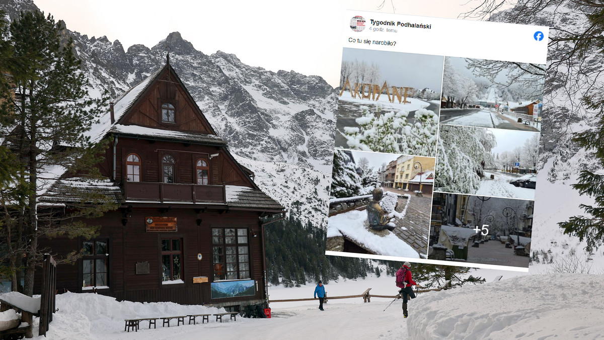 W góry wróciła prawdziwa zima. W Tatrach drugi stopień zagrożenia lawinowego