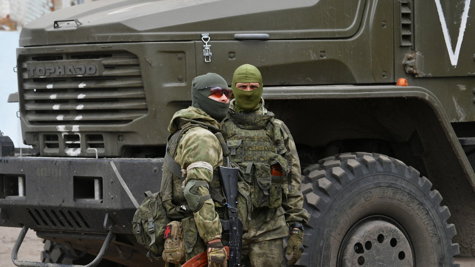Rosyjscy żołnierze w okolicach Charkowa, 21.05.22