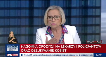 Gorąco w TVP. Wicemarszałek Sejmu oburzona zachowaniem prowadzącej. "Szambo wybiło"