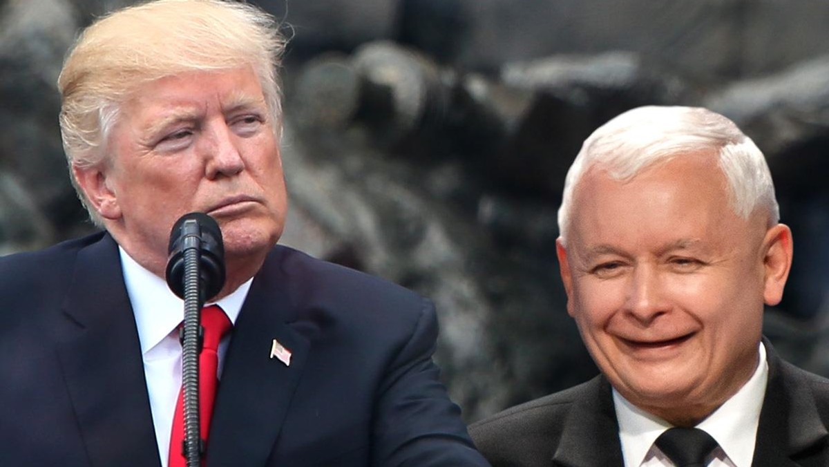 Donald Trump, Jarosław Kaczyński 