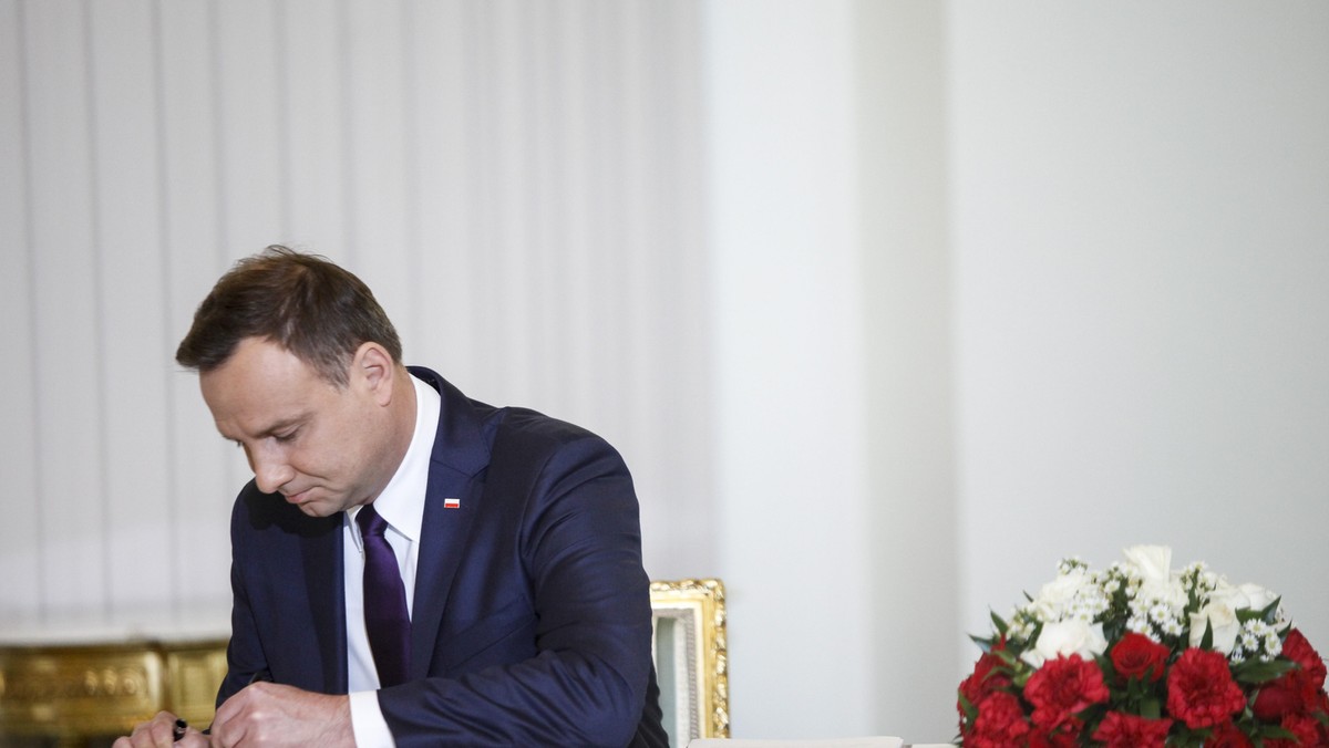 Prezydent Andrzej Duda