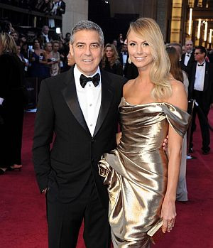 George Clooney i Stacey Keibler