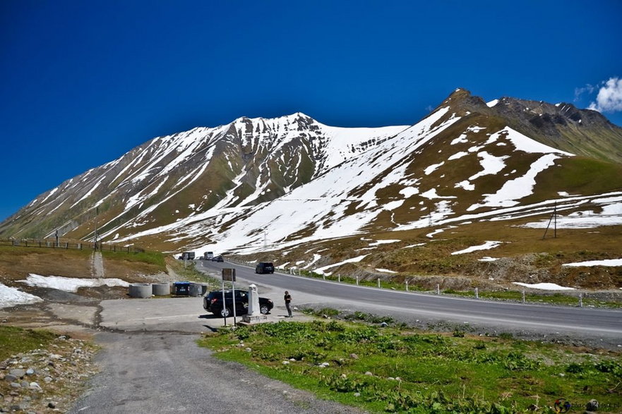 Przełęcz Krzyżowa (Jvari Pass) 2395 m. n.p.m