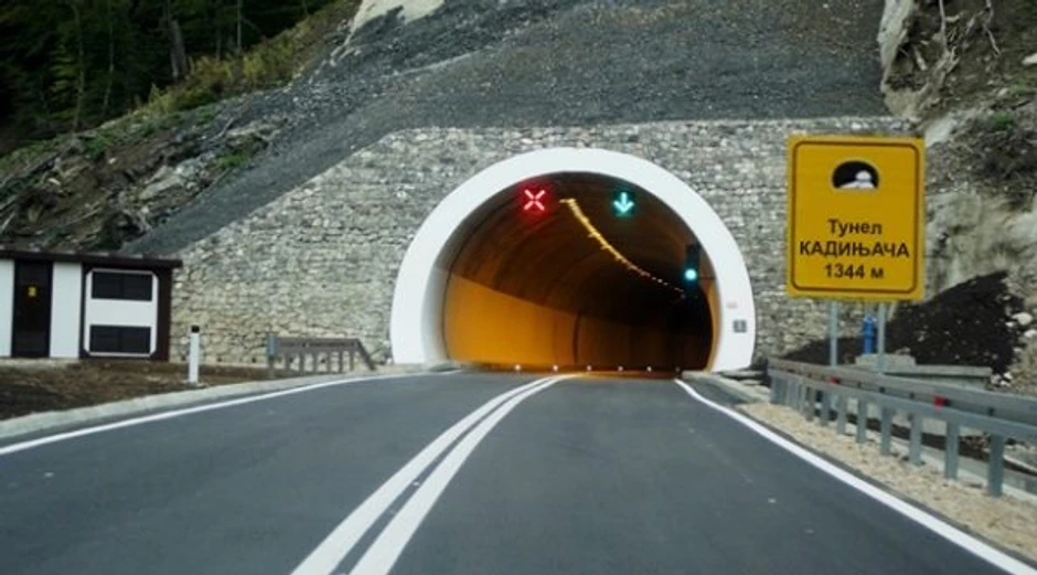 Projekcija ulaza u budući tunel ispod Kadinjače