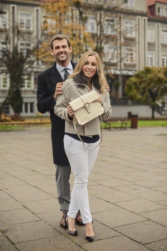 Karolina Ferenstein-Kraśko i Mateusz Kusznierewicz w kampanii Sono Idoni