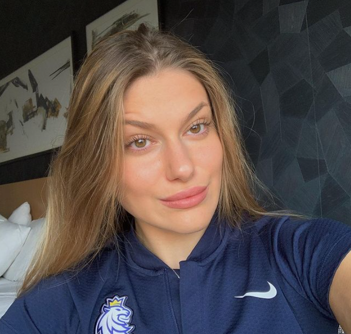 Hokejistka Daniela Pejšová. 
