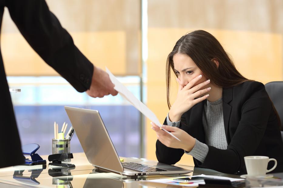 Az első sokkot általában 
a düh, majd az ellenállás 
váltja fel ezeket mindenki átéli felmondáskor
 /Fotó: Shutterstock