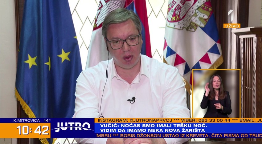 Aleksandar Vučić TV Prva