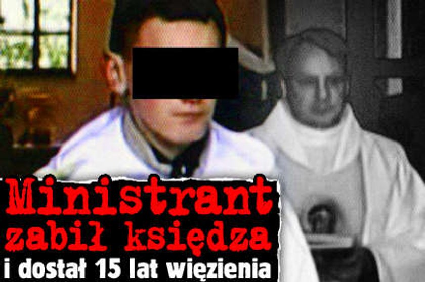 Ministrant zabił księdza! Dostał 15 lat więzienia