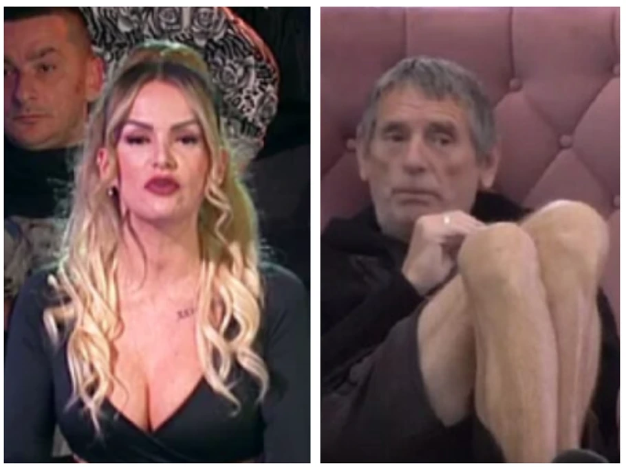 Ermina Pašović i Lepi Mića (Foto: Screenshot TV Pink)