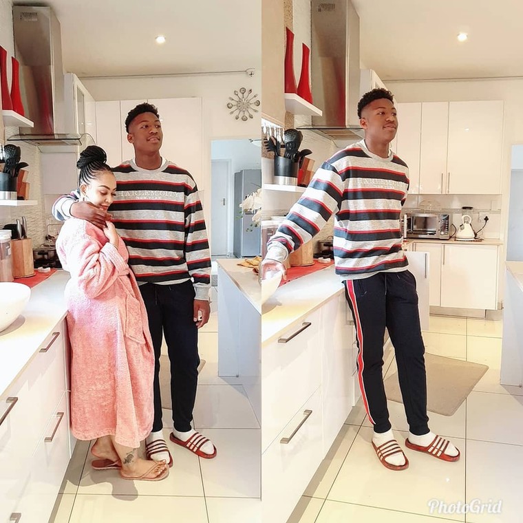 Zari with Pinto. Zari’s Eldest Son Ivan Pinto Officially Becomes Ivan Ssemwanga’s Official Heir
