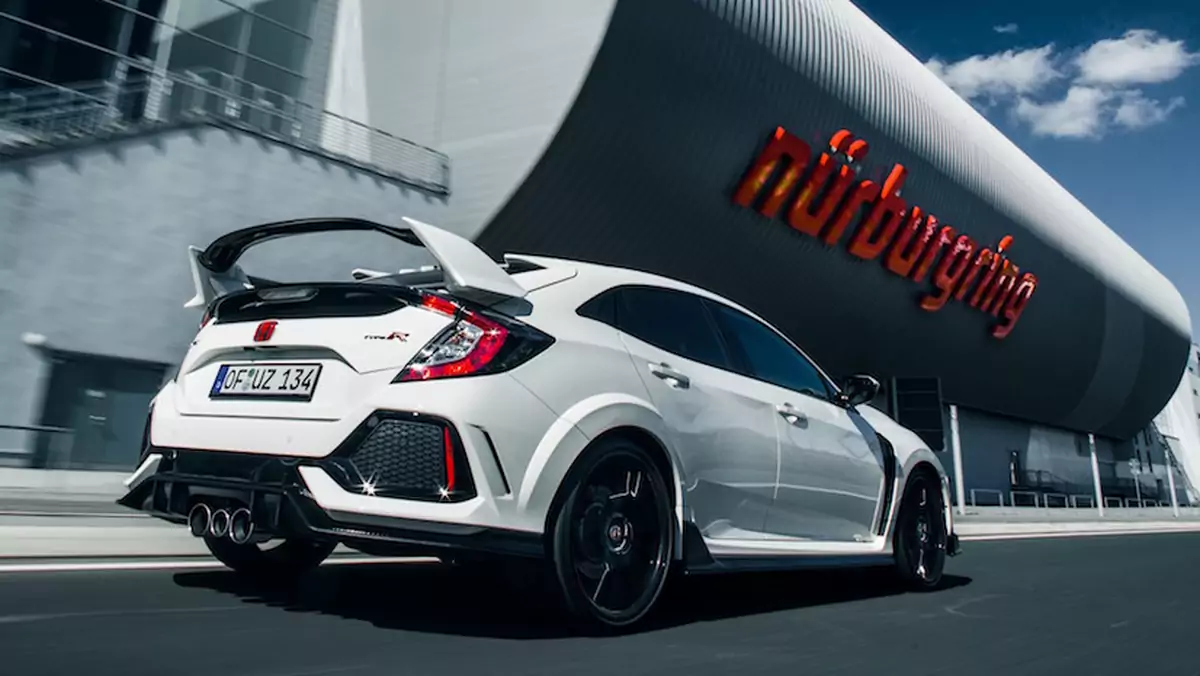 Honda Civic Type R ponownie królem Nurburgringu