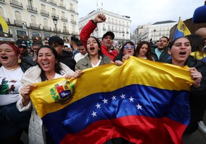 protest zbog napada na Venecuelu