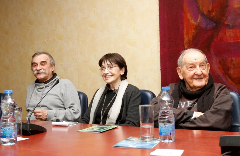 Ljubiša Ristić, Rada Đuričin i Vlasta Velisavljević