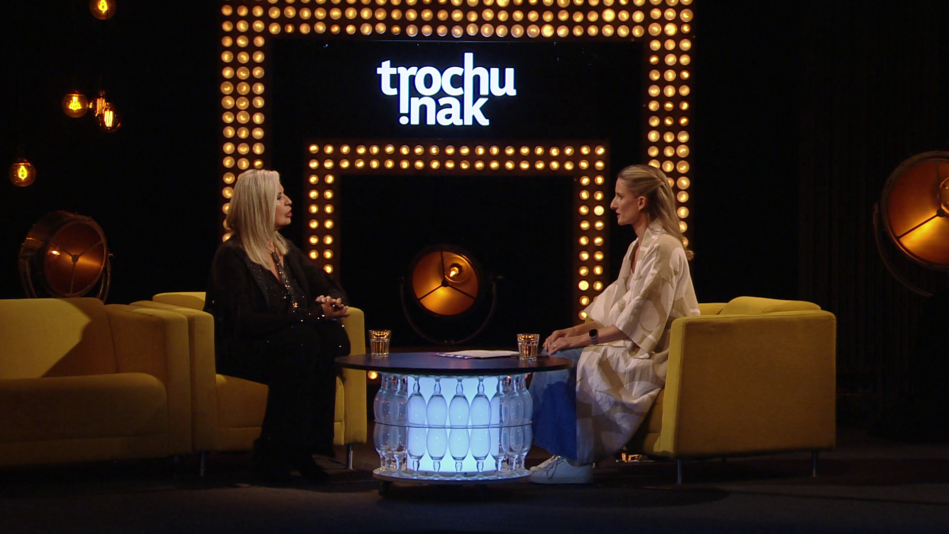 Eva Máziková v talkšou Trochu inak s Adelou.