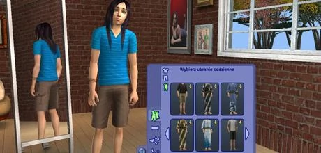 Screen z gry "The Sims 2: Moda z H&M. Akcesoria"