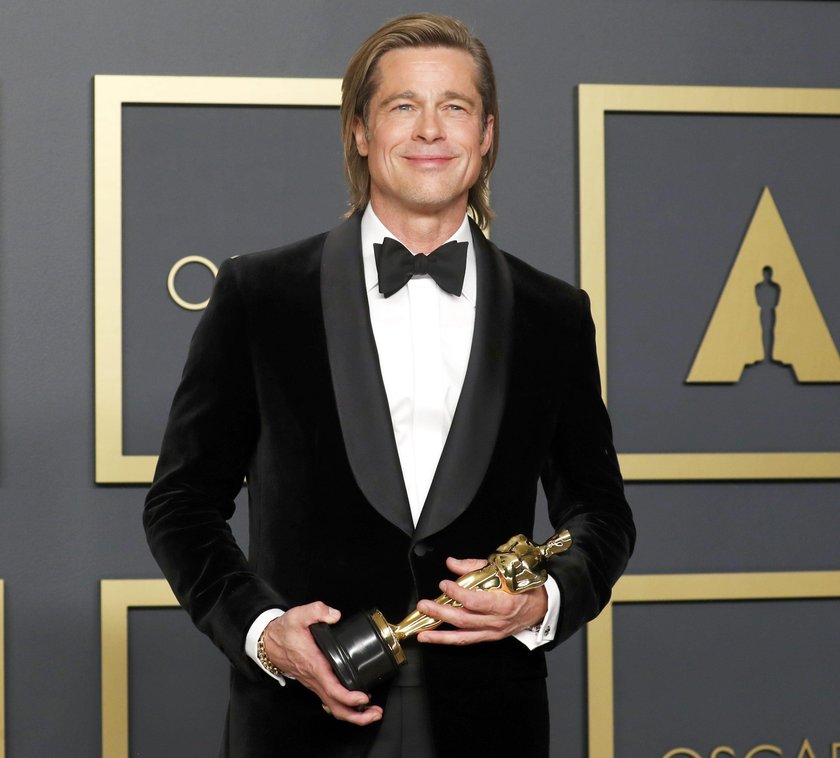 Brad Pitt na 92. gali rozdania Oscarów